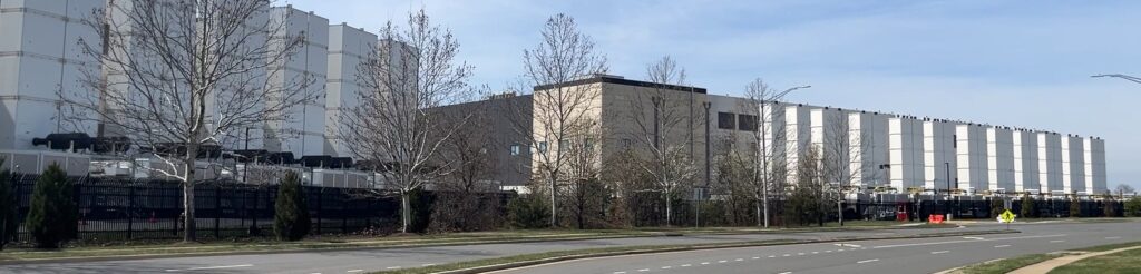 40 acres of forest converted to this data center complex in Fairfax County, VA (Virginia Mallory Dr, Chantilly, VA)