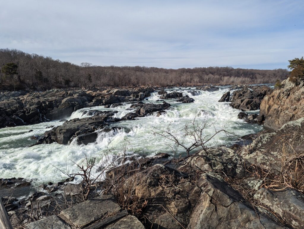 Great Falls along the Potomac River